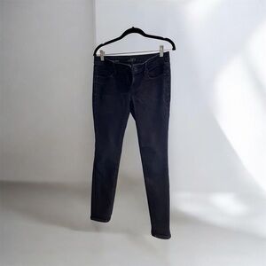 LOFT Women's Dark Blue Skinny Jeans
